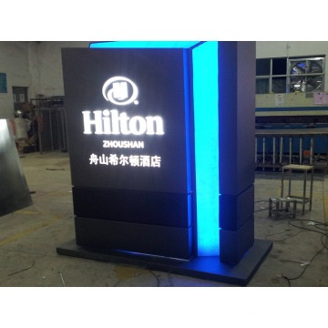 Señalización digital quiosco impermeable LED caja para Hotel